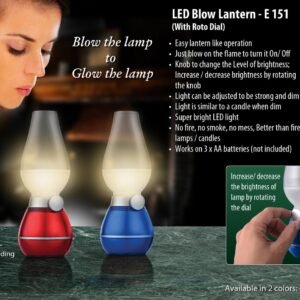 Blow lantern with roto dial