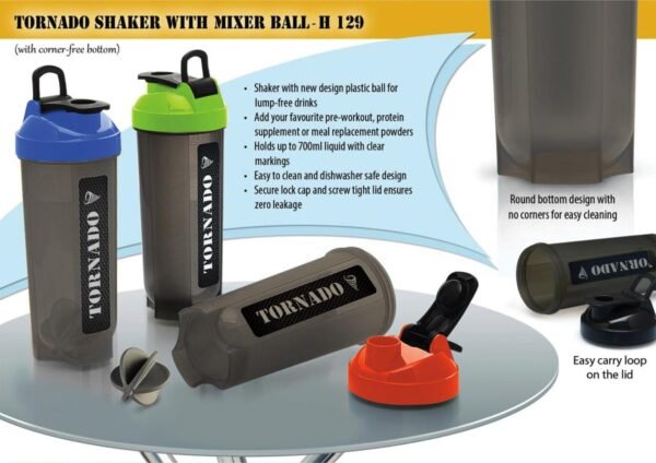 Tornado shaker with mixer ball (with box)